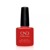 Devil Red Shellac Colour Coat 7.3Ml (Cocktail Couture)