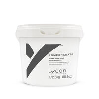 Lycon Pomegranate Sugar Scrub 2.5L Pro